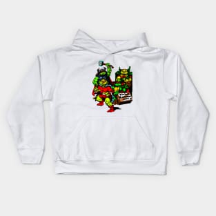 Costumed Turtles Kids Hoodie